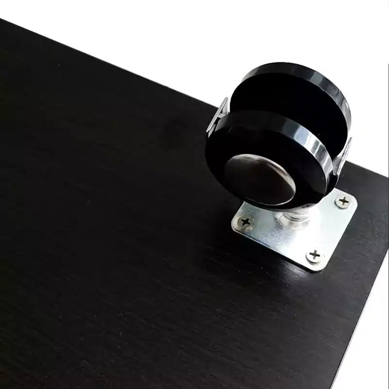 Vetrina in vetro temperato con Smart LED, Nera