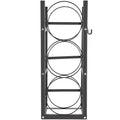 Refrigerant Tank Rack - Holds 3x30lb Cylinders | Heavy-Duty Space-Saving Holder for Freon, Oxygen, Nitrogen Tanks