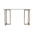 Holly & Martin Haxor Writing Desk - Champagne - SEI