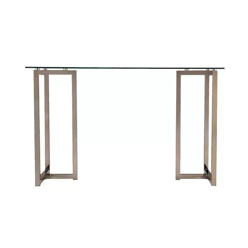 Holly & Martin Haxor Writing Desk - Champagne - SEI