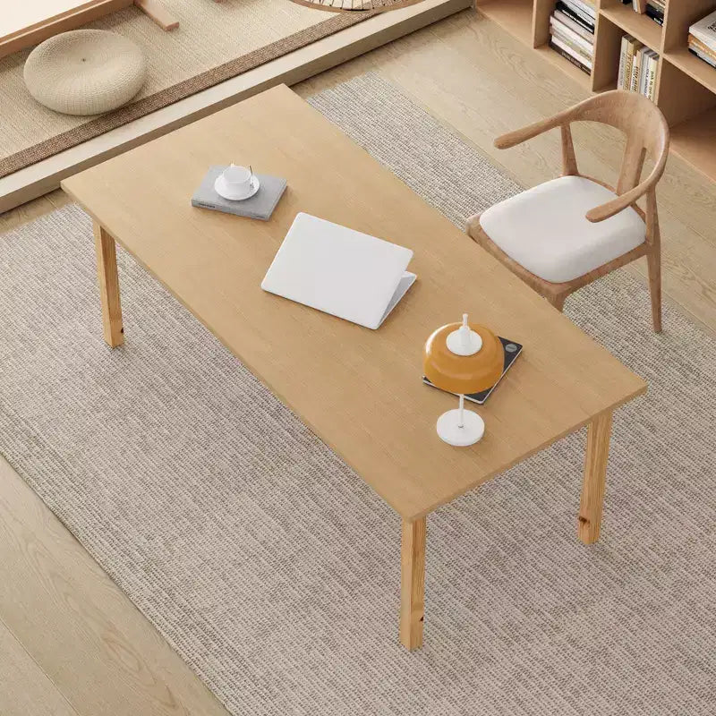Tavolo in legno multiuso, spazioso tavolo da pranzo e scrivania, 200 cm, per casa e soggiorno