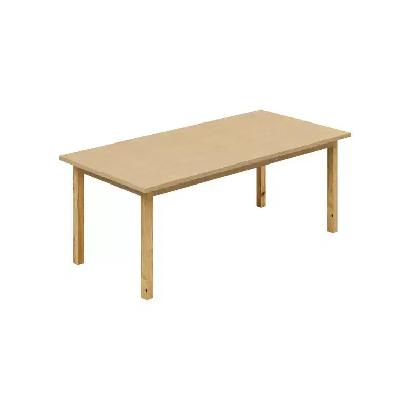 Tavolo in legno multiuso, spazioso tavolo da pranzo e scrivania, 200 cm, per casa e soggiorno