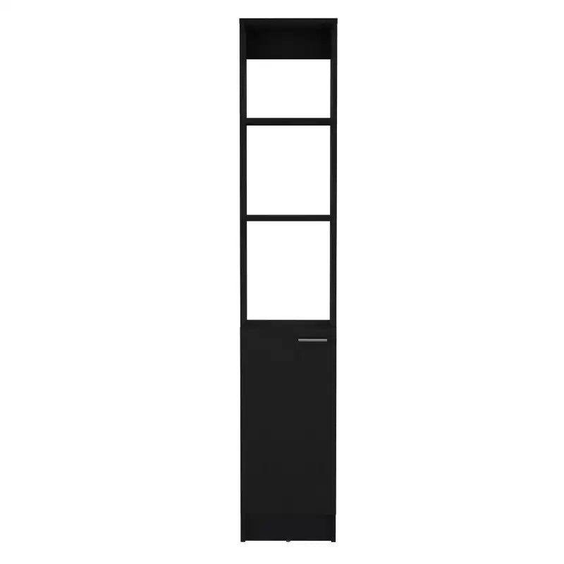 Okak Bathroom Storage Cabinet with 6 Shelves, Slim Storage Cabinet with Adjustable Shelf for Bathroom, Living Room, Kitchen