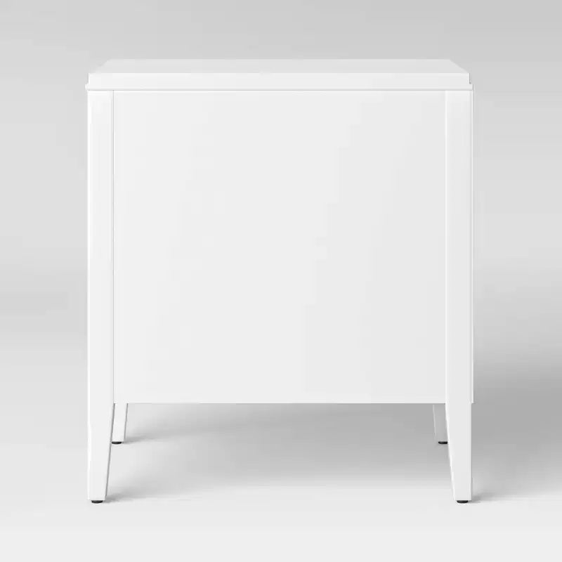 Comodino a 3 cassetti - Bianco