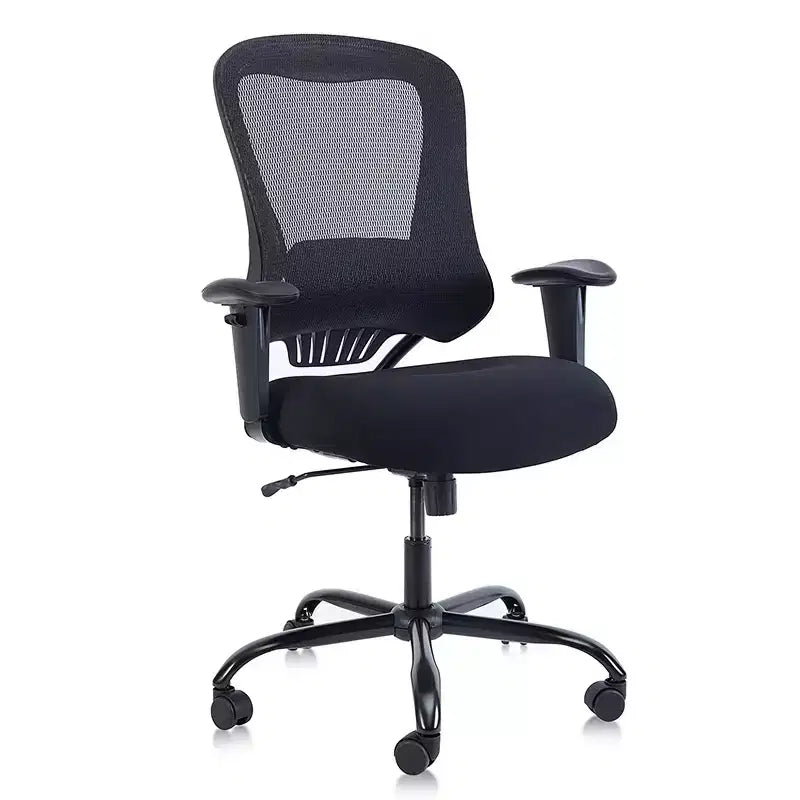 24/7 Shop At Home Grace Ergonomic Office Chair: Adjustable Lumbar, Swivel, Casters