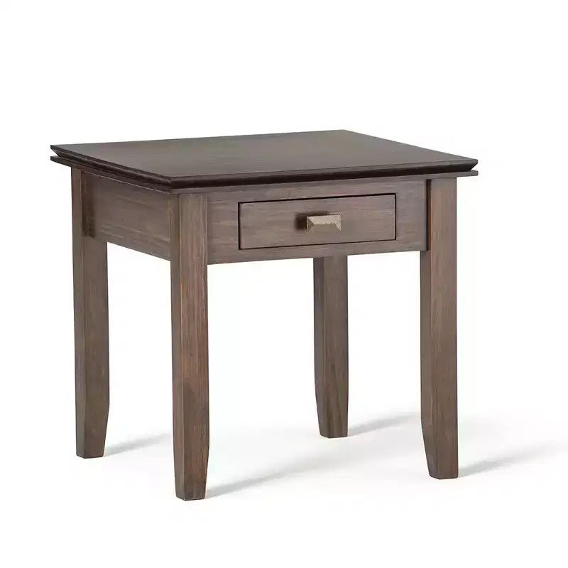 Stratford Solid Wood End Table - Wyndenhall