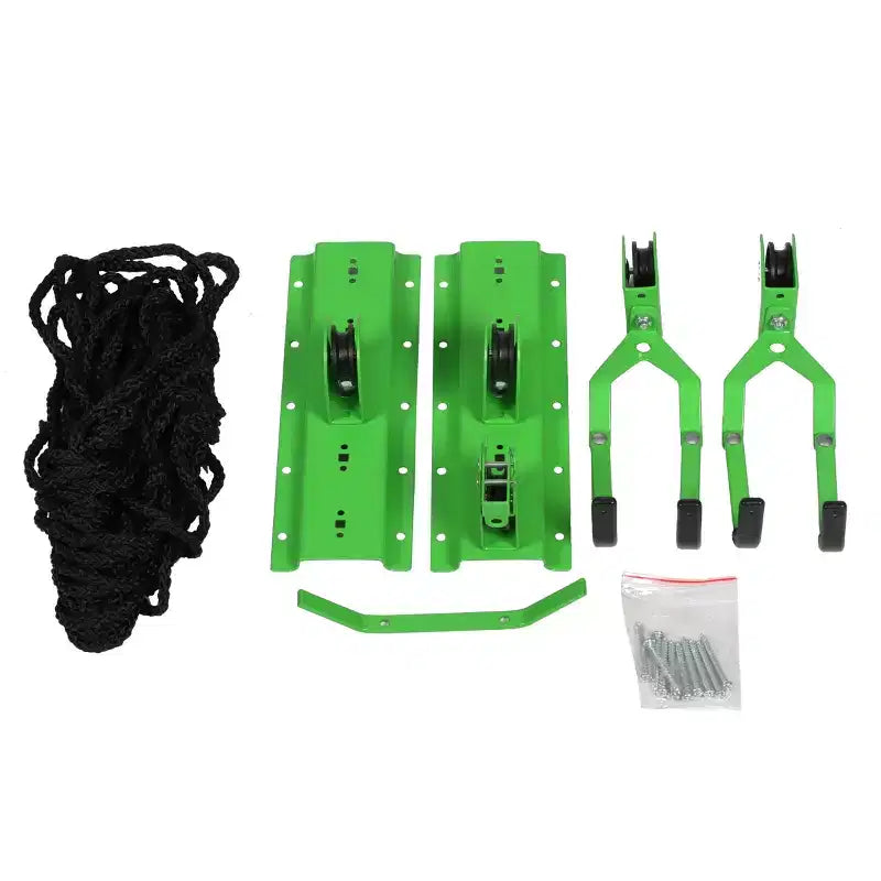 Sollevatore bici da soffitto per garage, sistema di stoccaggio a carrucola per biciclette, capacità fino a 45 kg